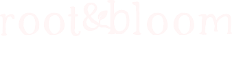 root and bloom | logo
