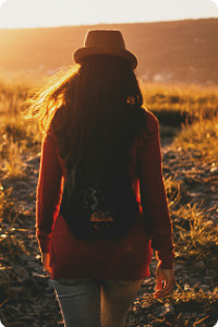 Healing nature medicine walk at Root and Bloom Institute"